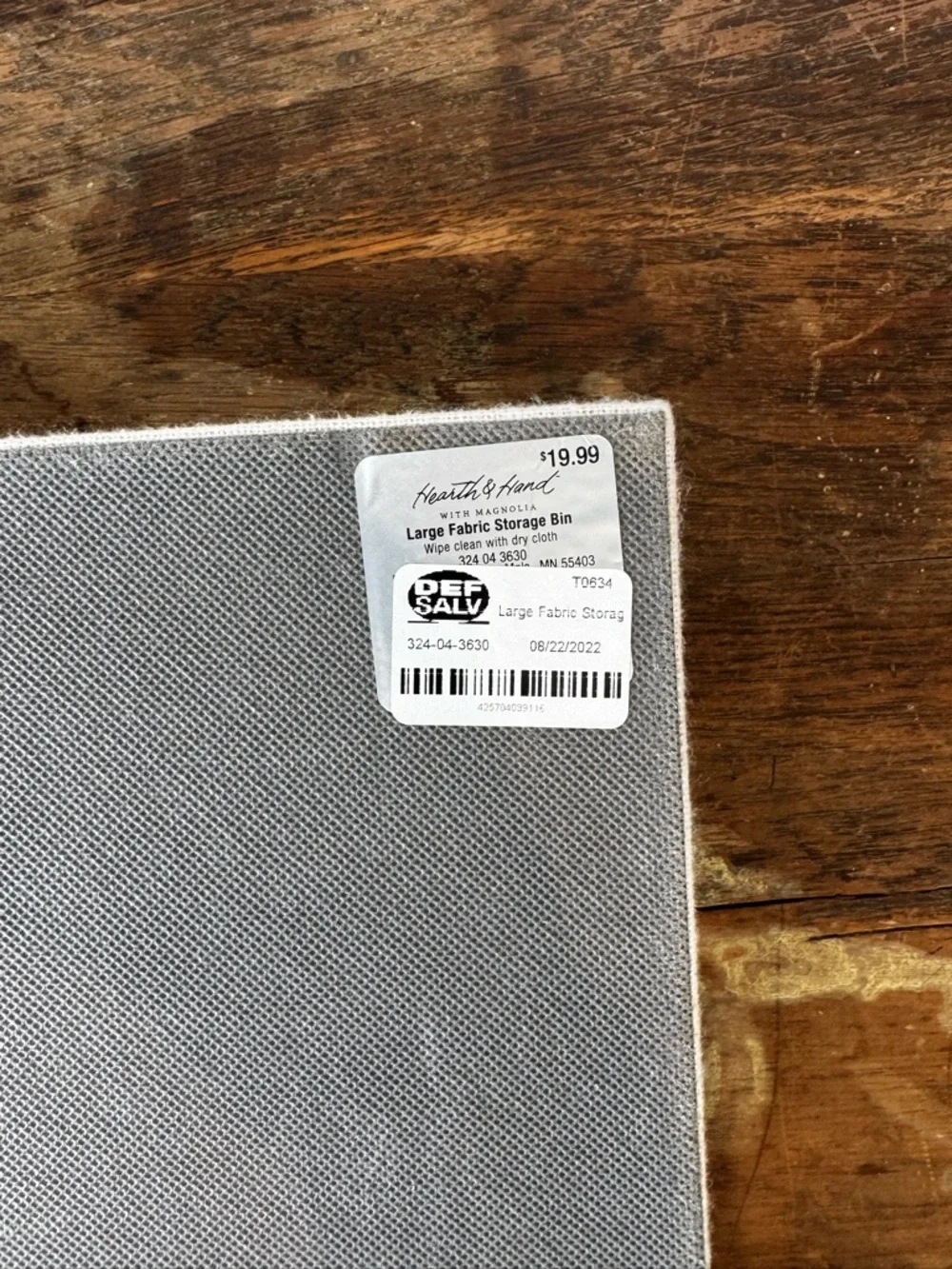 Hearth & Hand sturdy fabric